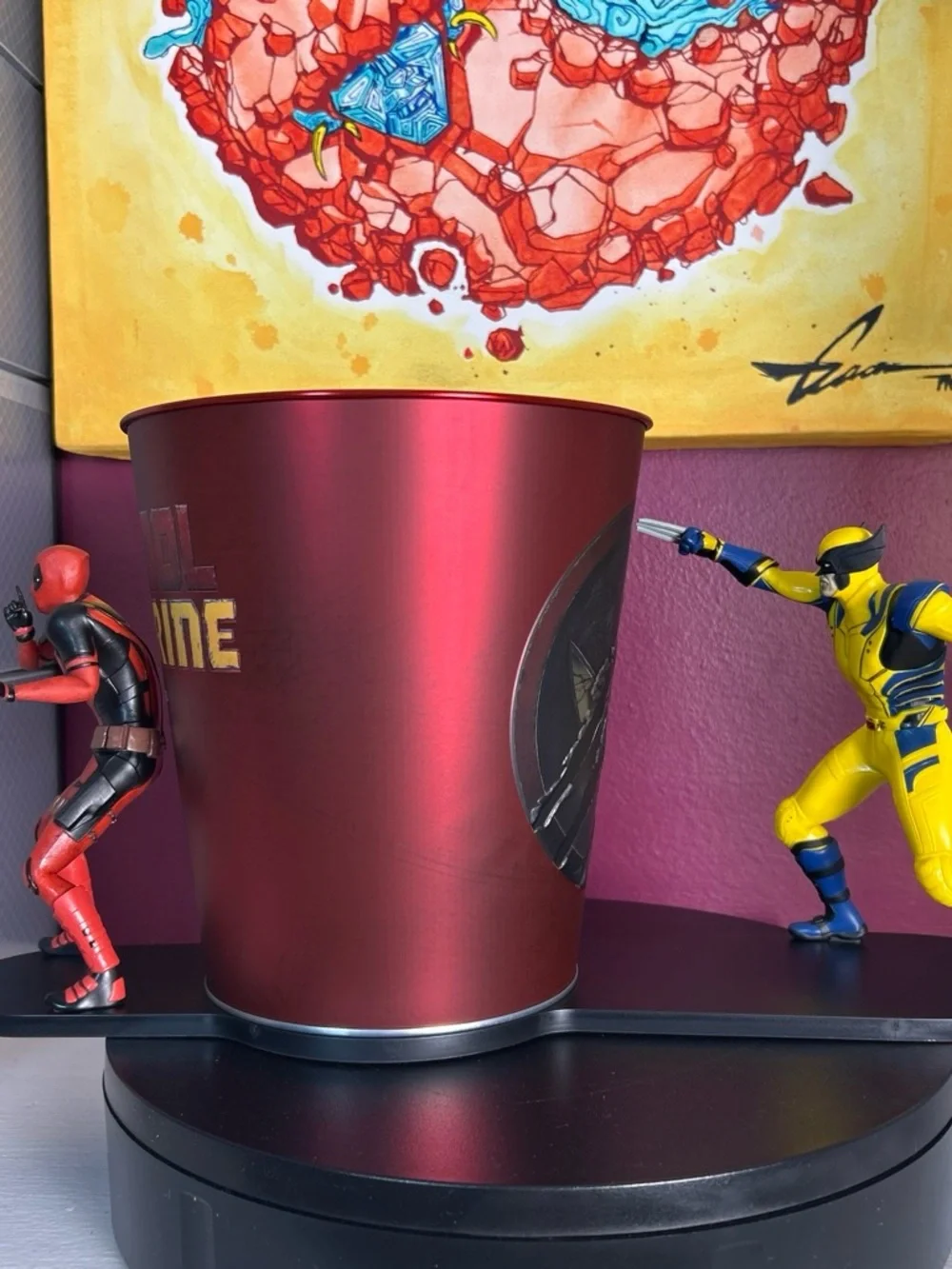 Deadpool and Wolverine 6 popcorn bucket collection